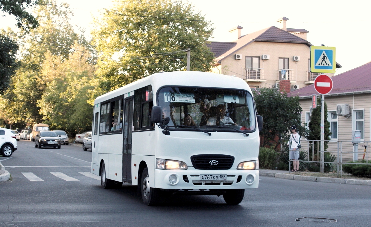 Краснодарский край, Hyundai County LWB C09 (ТагАЗ) № А 767 КВ 155