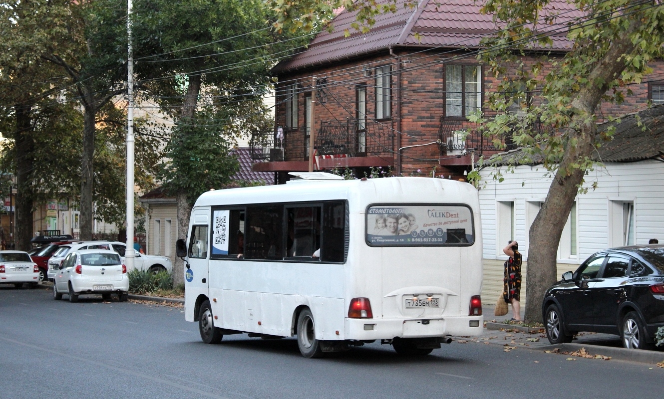 Краснодарский край, Hyundai County LWB C11 (ТагАЗ) № Т 735 ЕМ 193