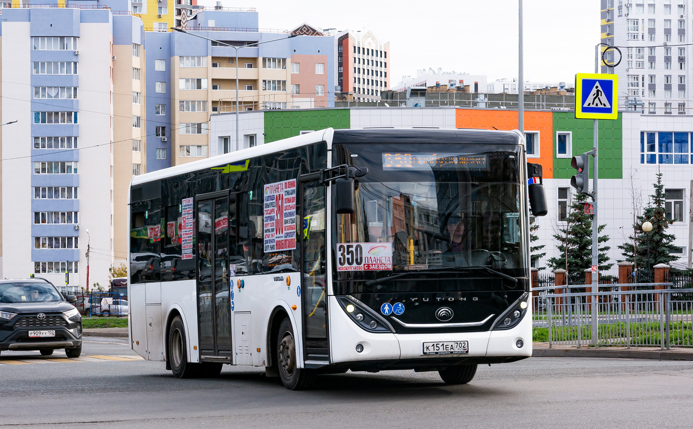 Башкортостан, Yutong ZK6890HGQ № К 151 ЕА 702