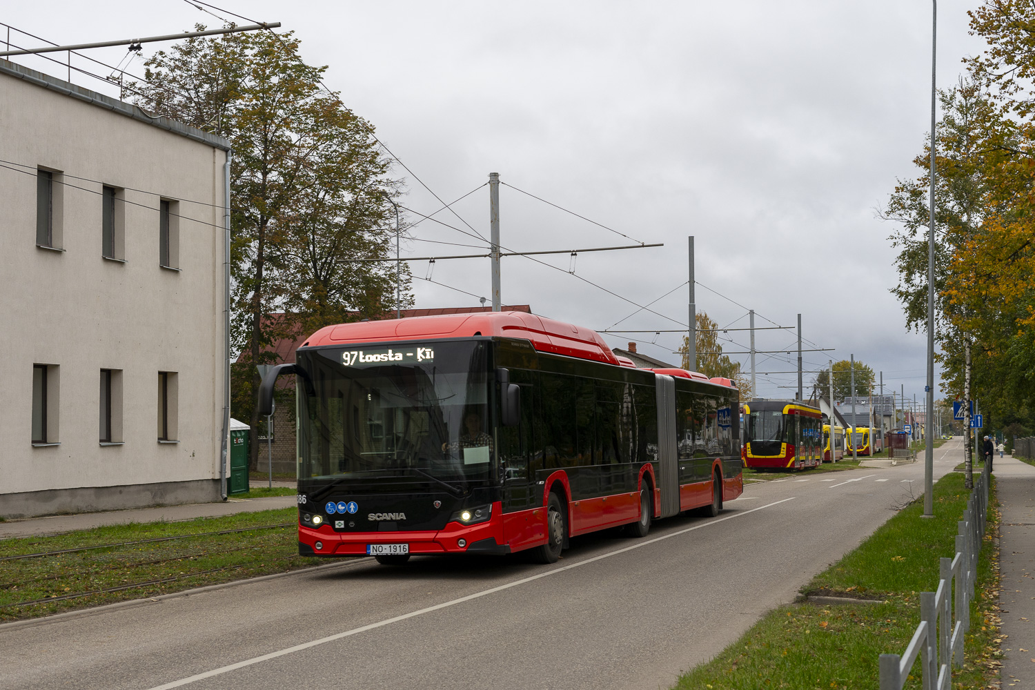 Латвия, Scania Citywide LFA II 17.9 № 386
