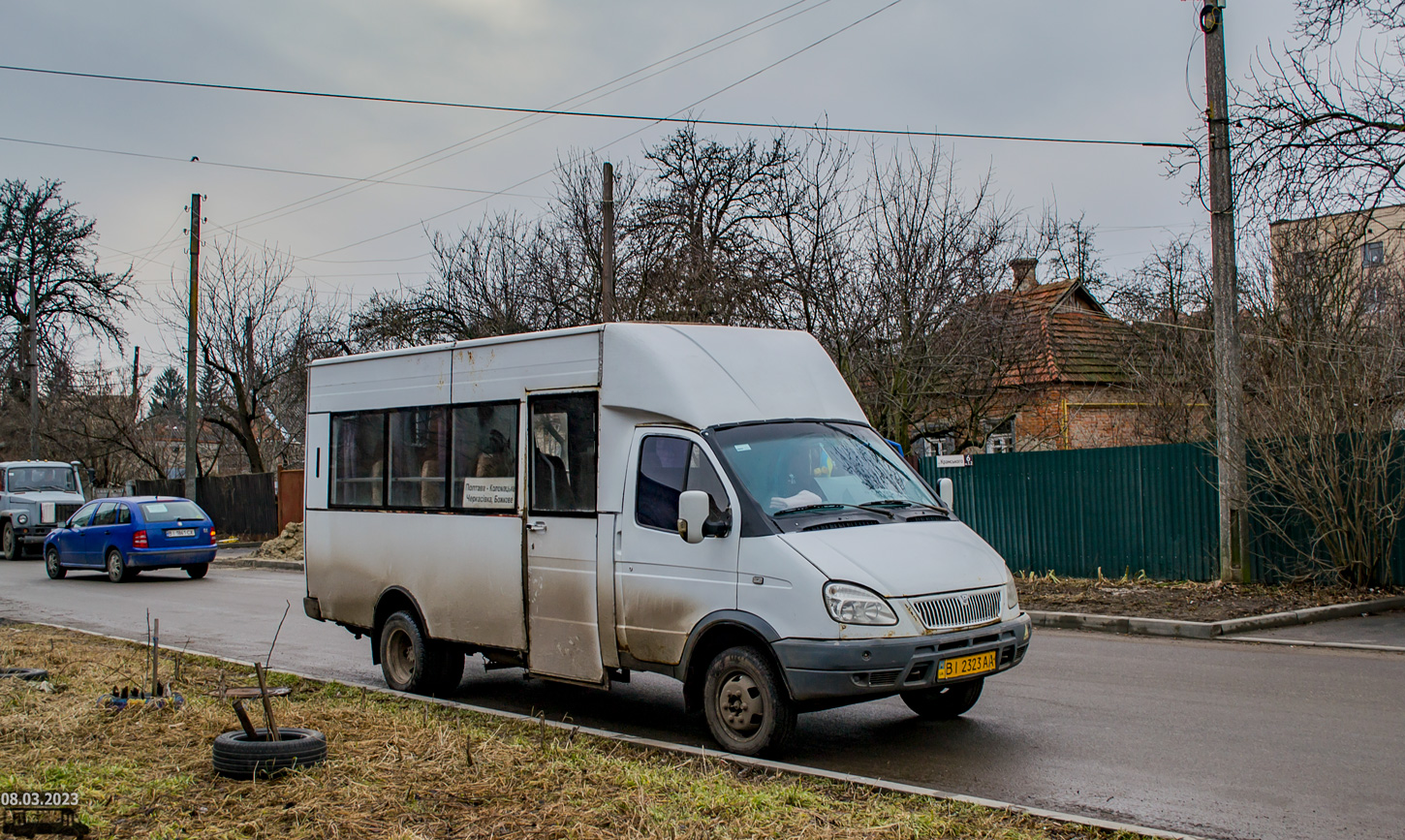 Полтавская область, Рута СПВ-17 № BI 2323 AA