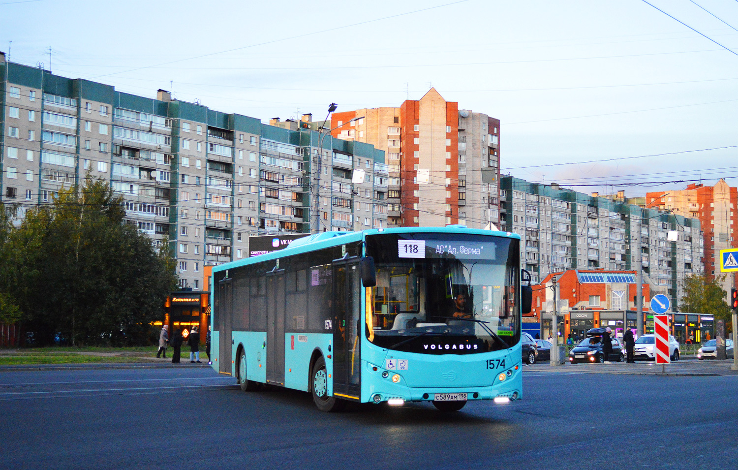 Санкт-Петербург, Volgabus-5270.02 № 1574