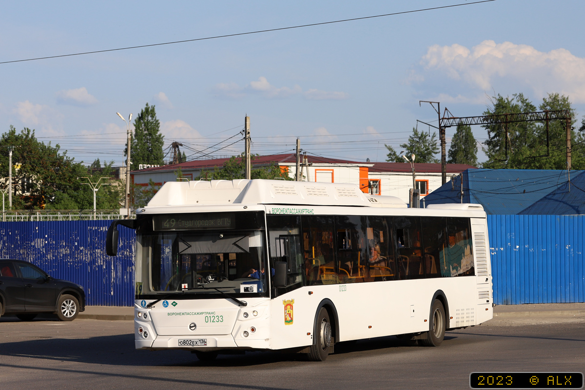 Воронежская область, ЛиАЗ-5292.67 (CNG) № 01233