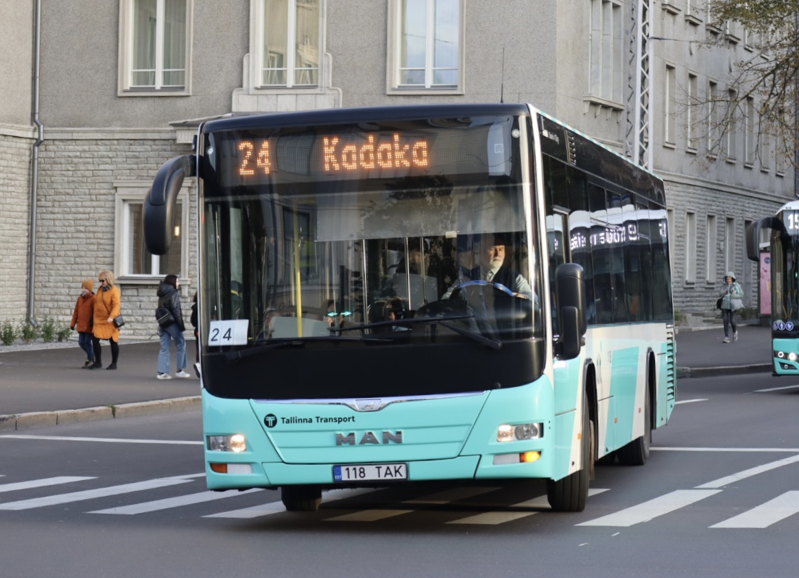 Эстония, MAN A78 Lion's City LE EL293 № 1118