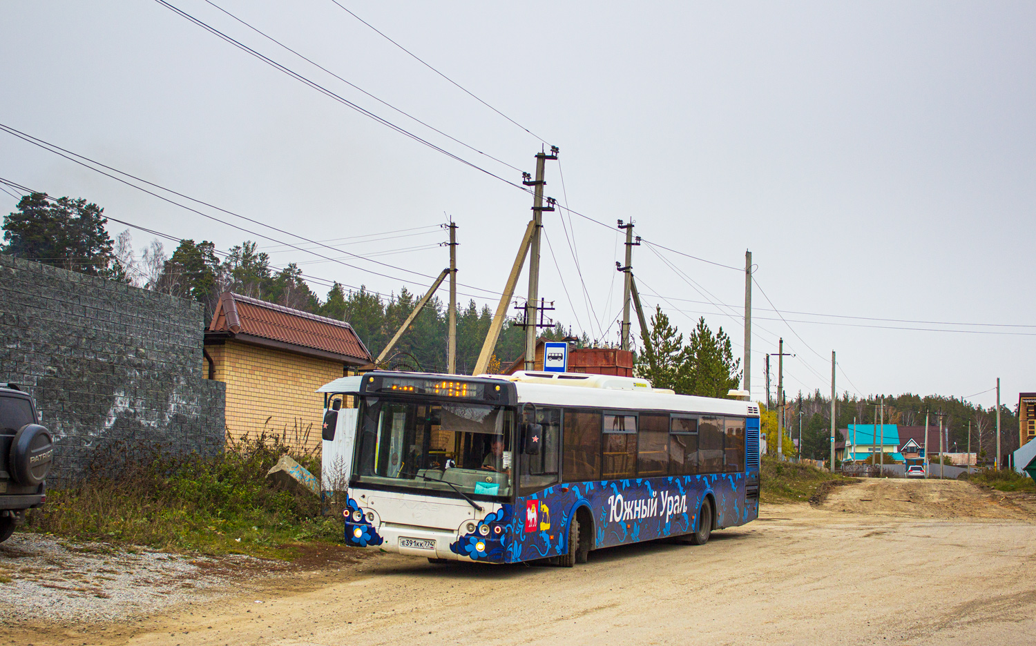 Chelyabinsk region, LiAZ-5292.22 (2-2-2) Nr. Е 391 КК 774