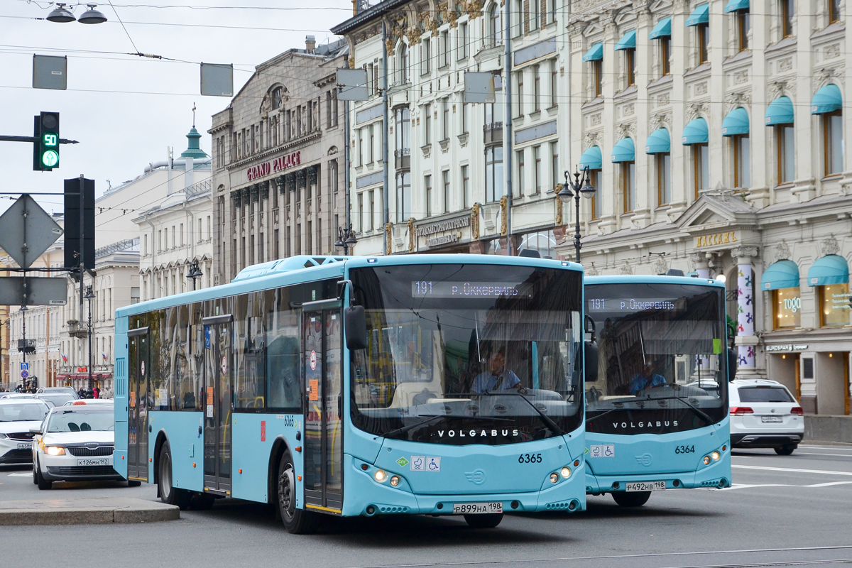 Санкт-Петербург, Volgabus-5270.G4 (LNG) № 6365