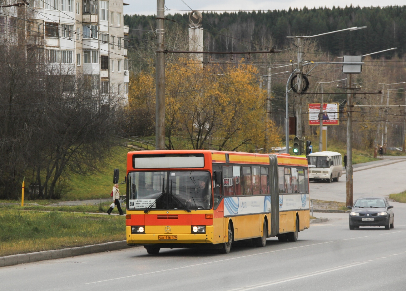 Пермский край, Mercedes-Benz O405G № АО 116 59