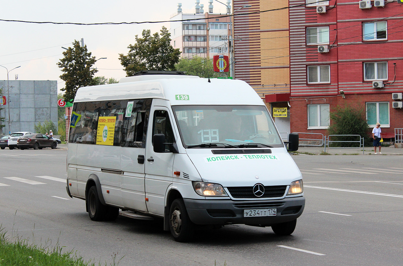 Челябинская область, Луидор-223237 (MB Sprinter Classic) № У 234 ТТ 174