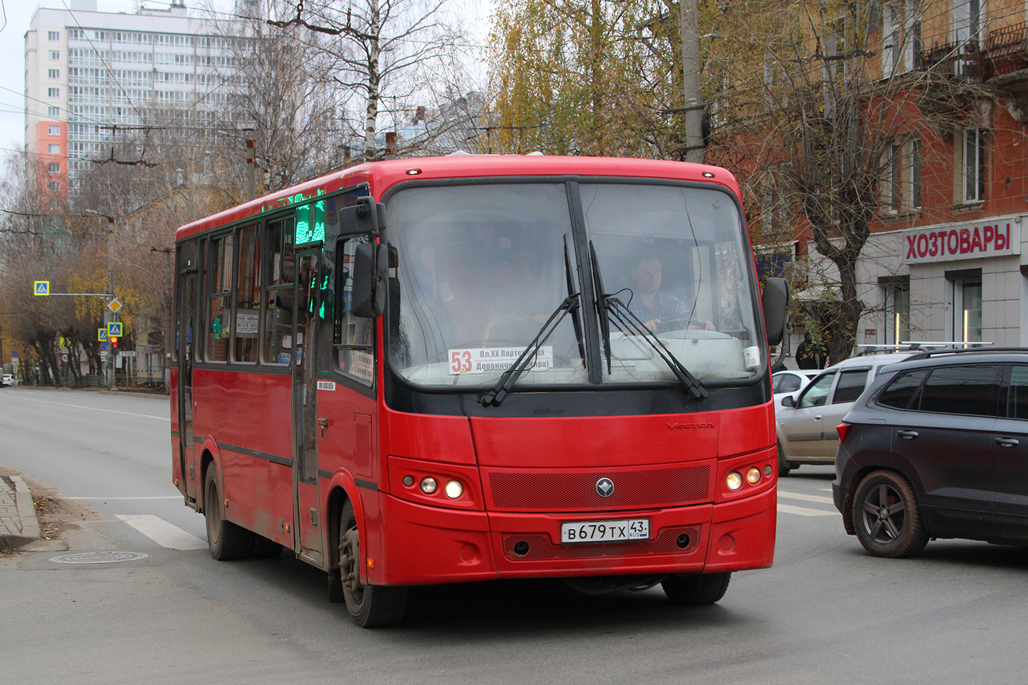 Кировская область, ПАЗ-320412-04 "Вектор" № В 679 ТХ 43