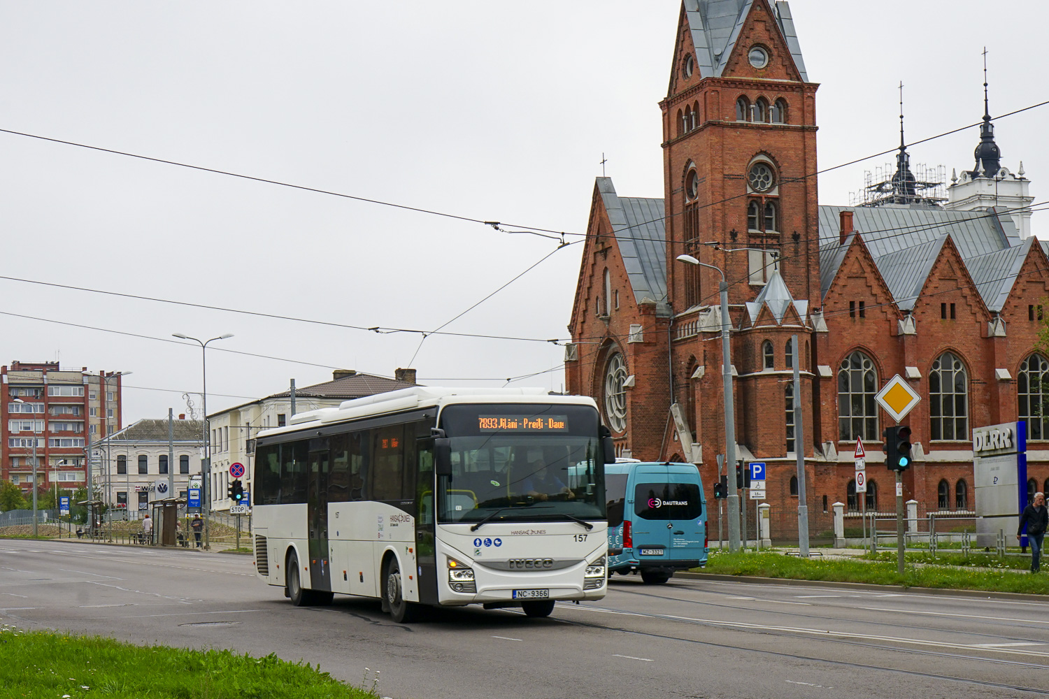Latvia, IVECO Crossway Line 13M CNG Nr. 157