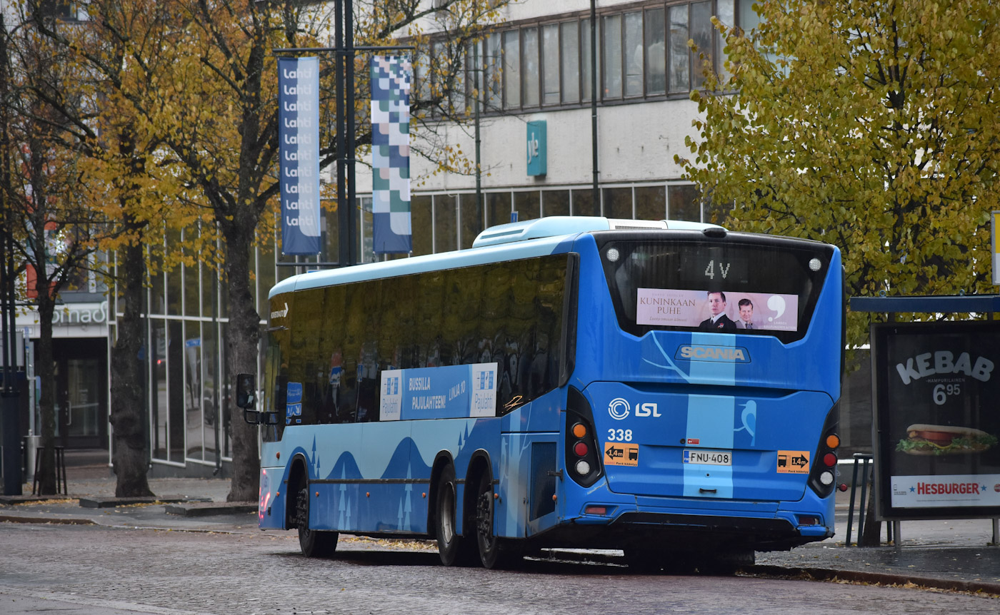 Финляндия, Scania Citywide LE Suburban № 338