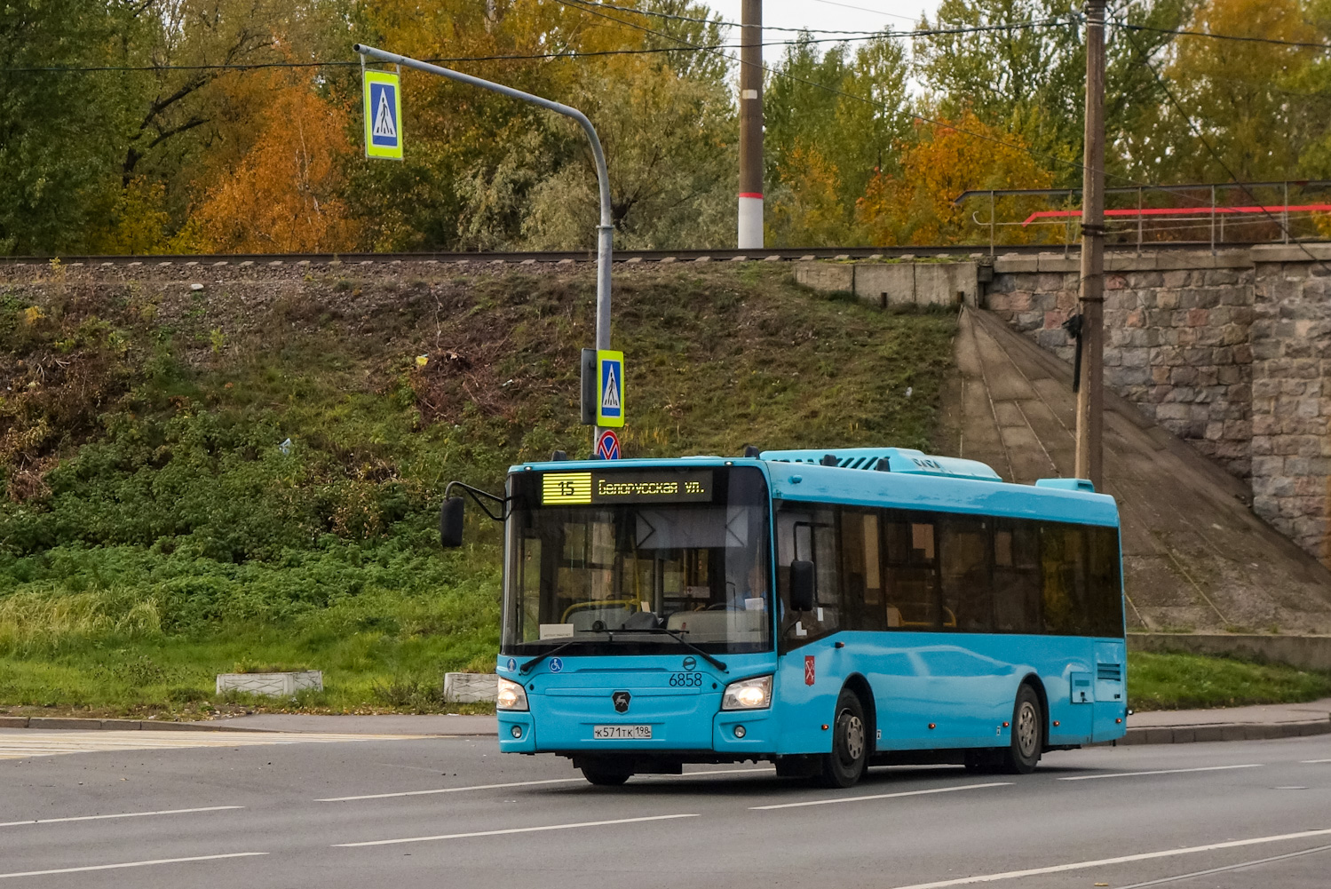 Санкт-Петербург, ЛиАЗ-4292.60 (1-2-1) № 6858