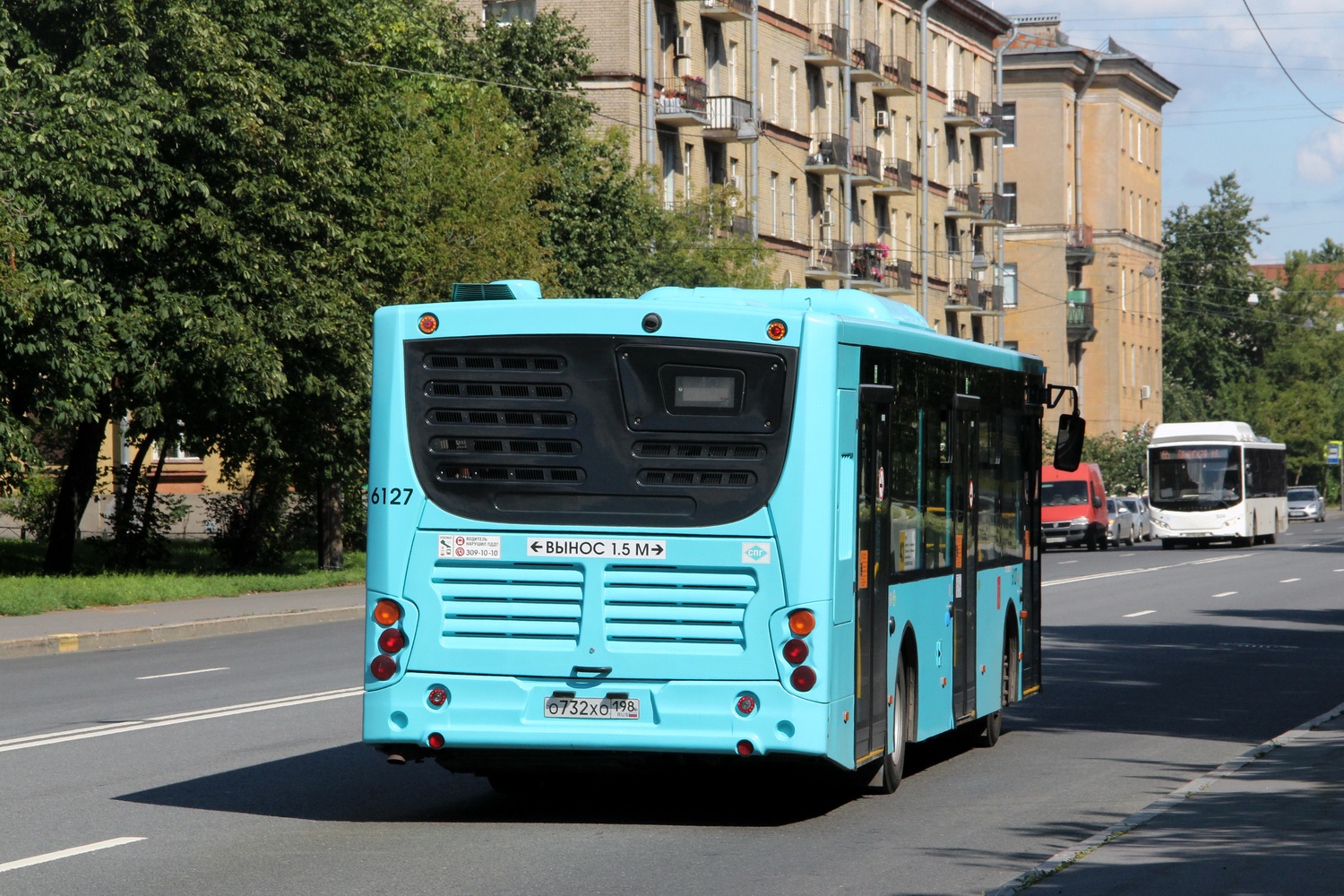 Saint Petersburg, Volgabus-5270.G2 (LNG) # 6127
