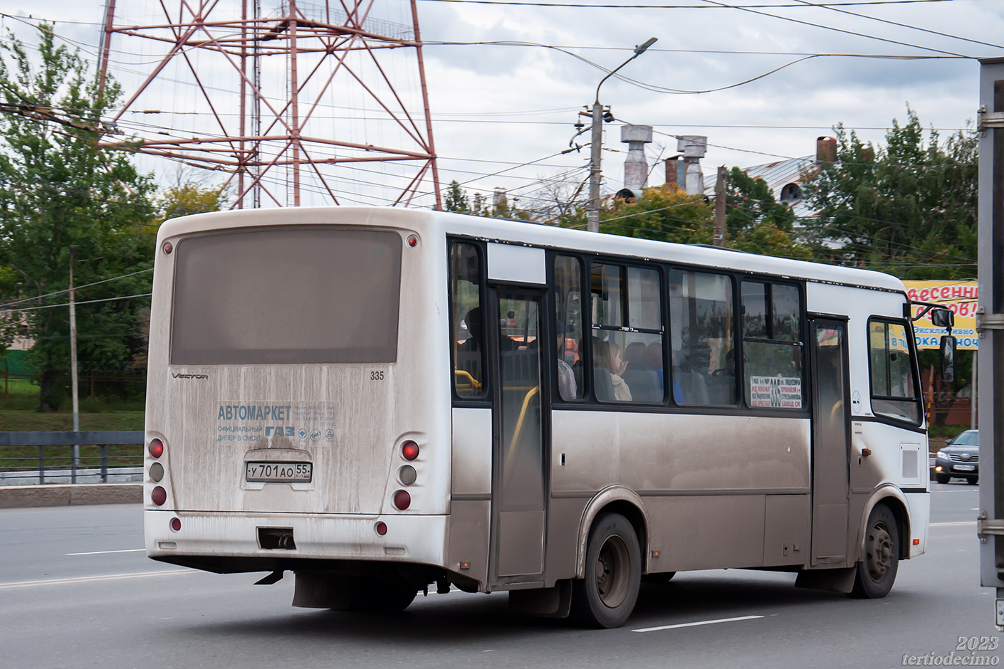 Омская область, ПАЗ-320412-04 "Вектор" № 3511