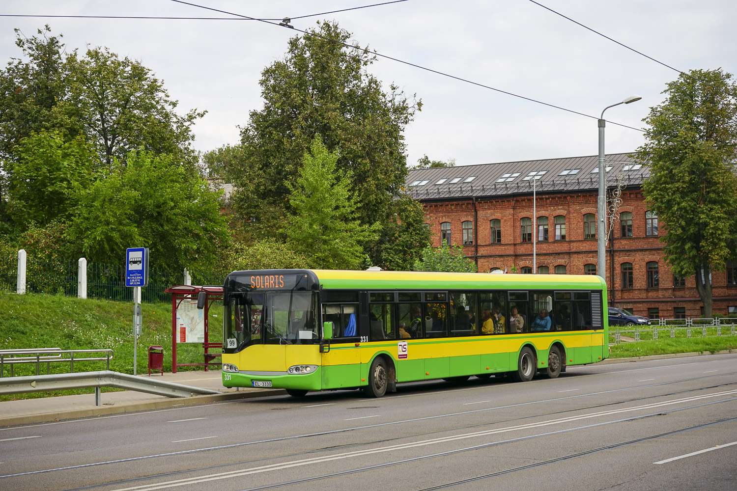 Латвия, Solaris Urbino I 15 № 331