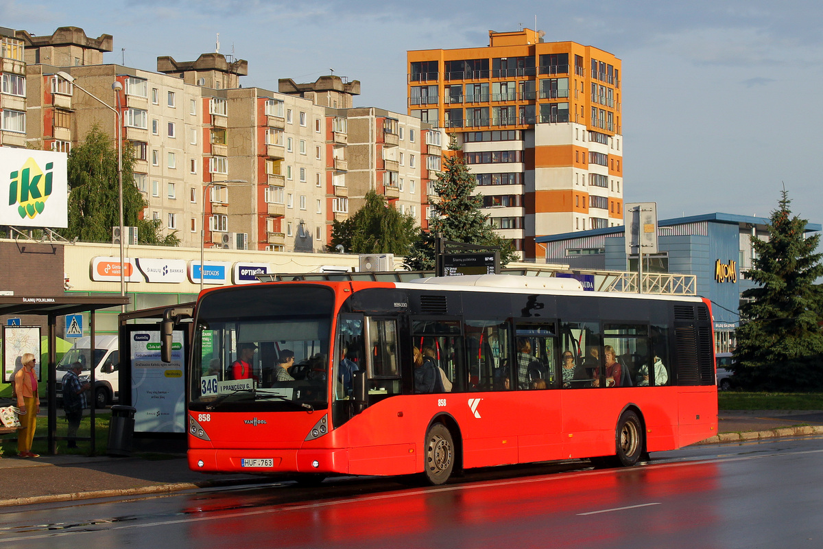 Литва, Van Hool New A330 № 858