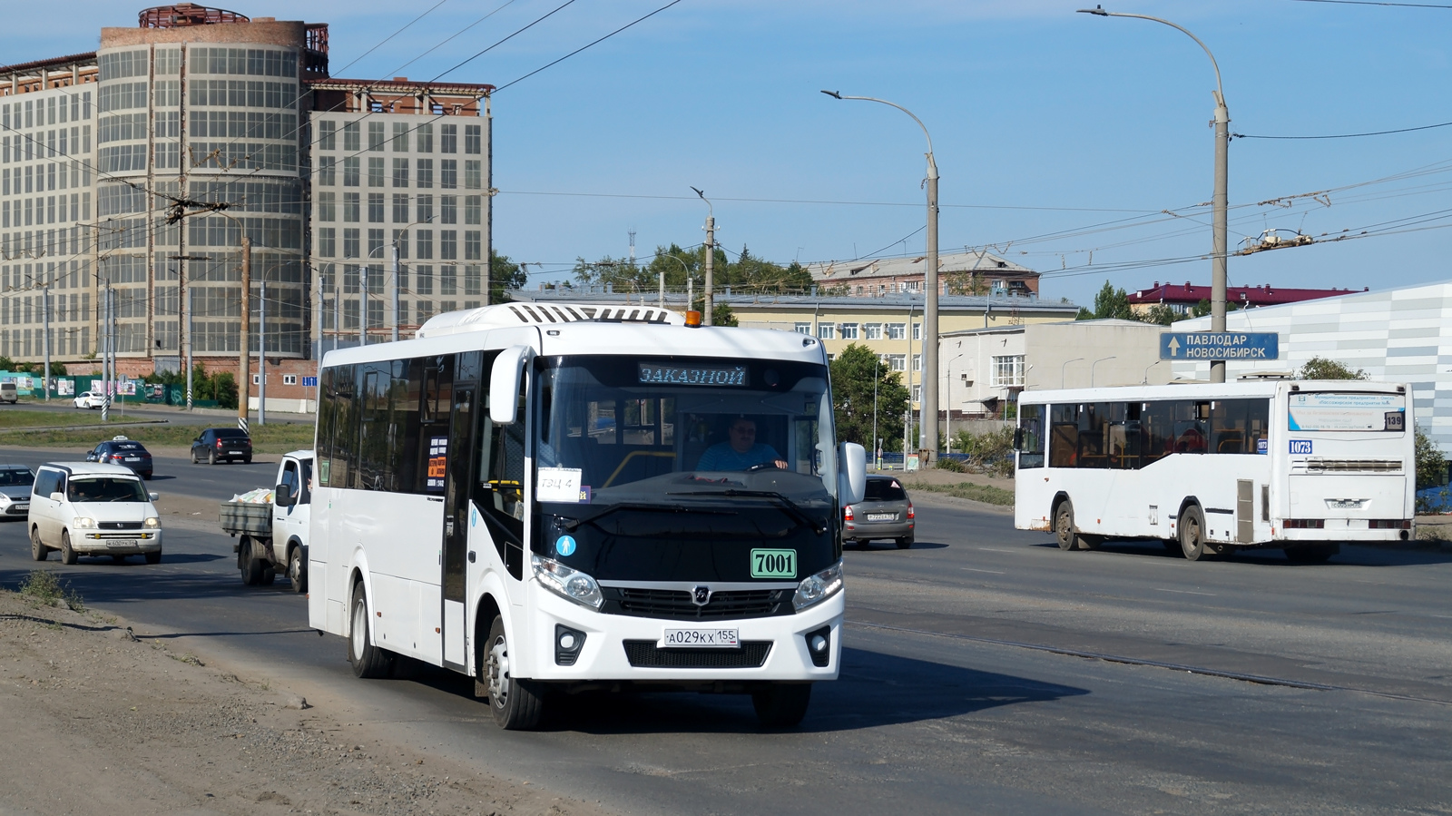Omszki terület, PAZ-320455-04 "Vector Next" (intercity) sz.: 7001