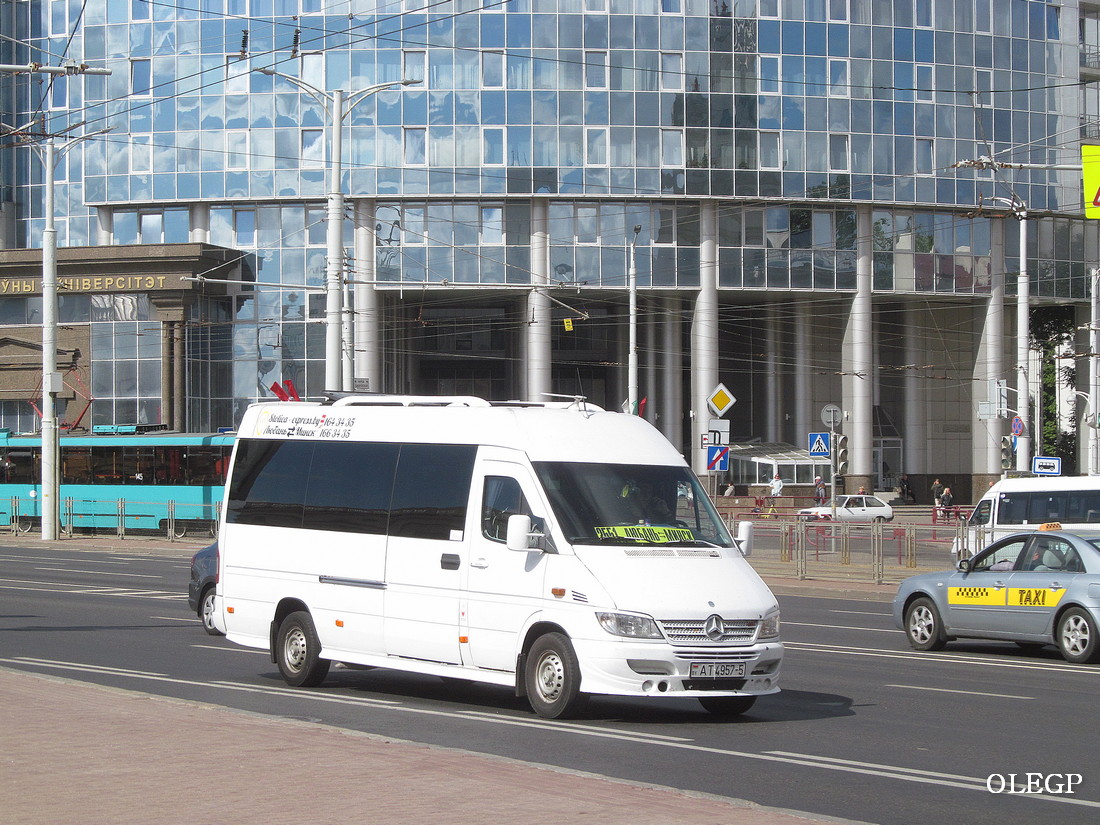 Минская область, Mercedes-Benz Sprinter № АТ 4957-5 Минская область, Mercedes-Benz Sprinter № АТ 4957-5