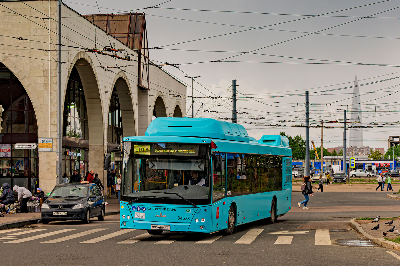 Санкт-Петербург, МАЗ-203.C46 № 34578