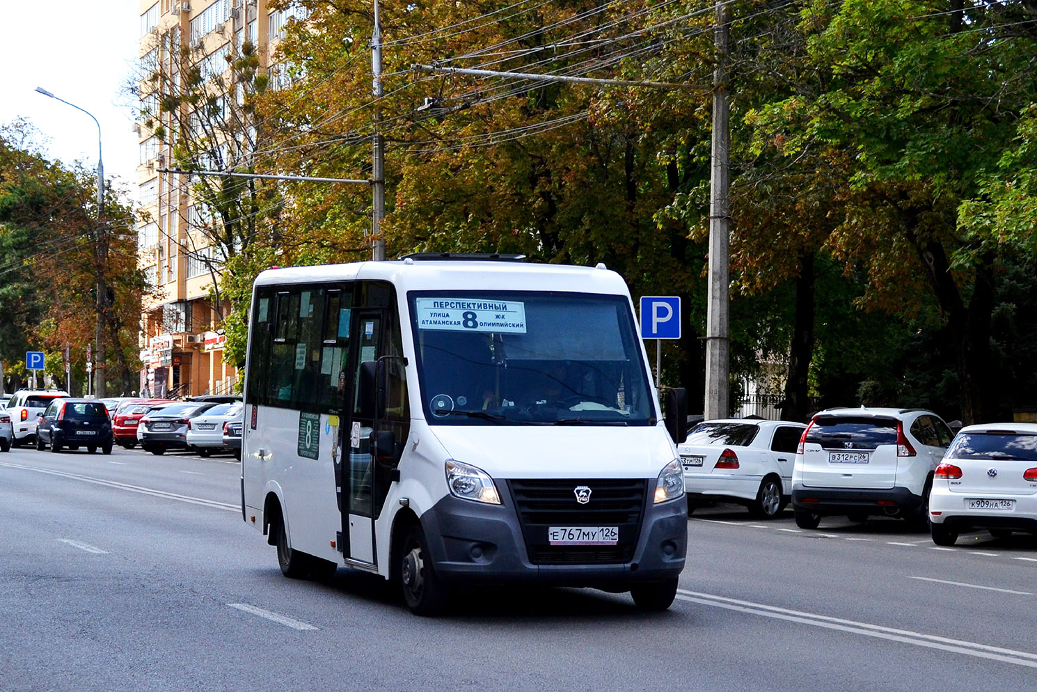 Ставропольский край, ГАЗ-A64R42 Next № Е 767 МУ 126