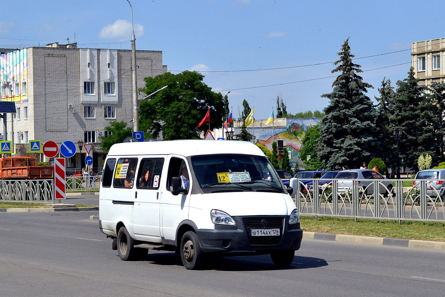 Ставропольский край, ГАЗ-322132 (XTH, X96) № В 114 АХ 126