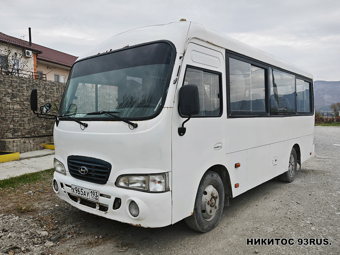 Краснодарский край, Hyundai County SWB C08 (ТагАЗ) № Х 965 АУ 193