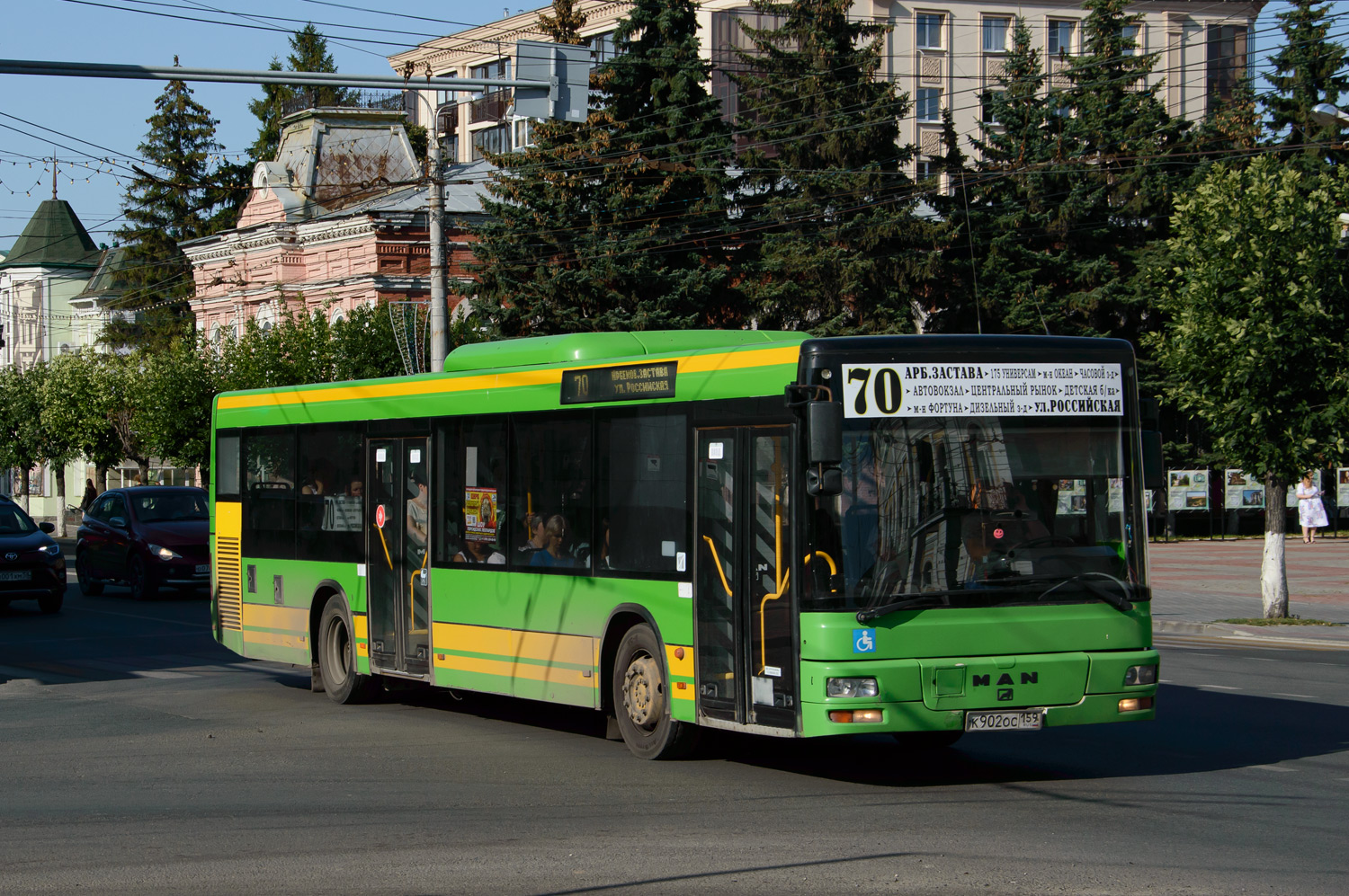 Пензенская область, MAN A21 NL**3 (ZNS) № К 902 ОС 159