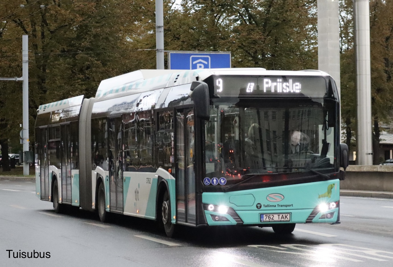 Эстония, Solaris Urbino IV 18 CNG № 3762