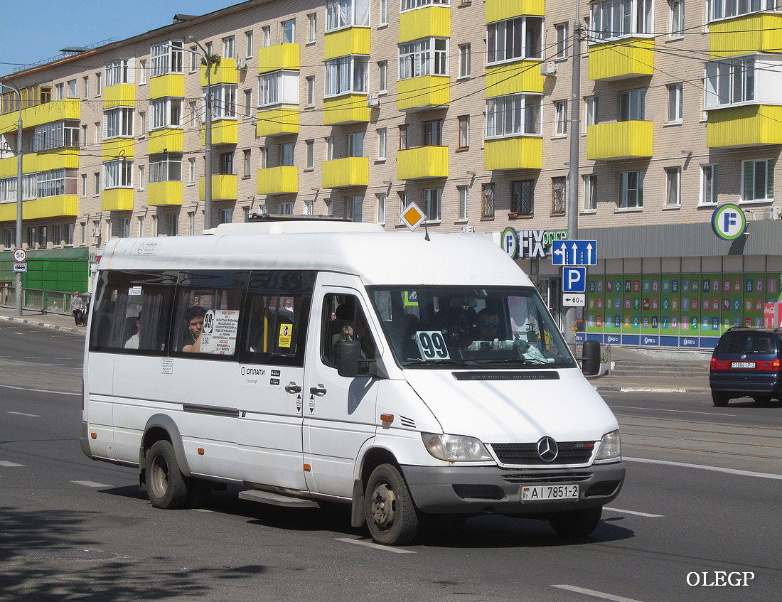 Витебская область, Луидор-223237 (MB Sprinter Classic) № АІ 7851-2