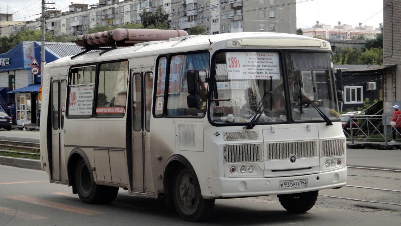 Новосибирская область, ПАЗ-32054 № К 935 КН 142