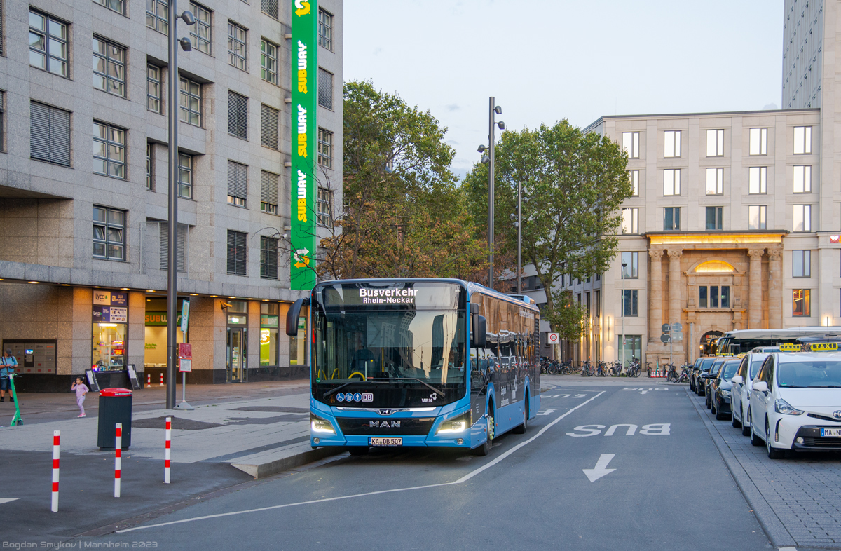 Рейнланд-Пфальц, MAN 12C Lion's City 12 NL330 EfficientHybrid № KA-DB 507