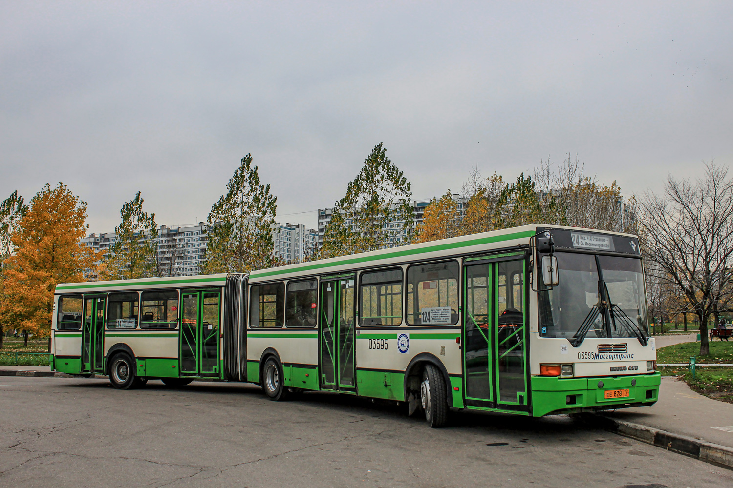 Москва, Ikarus 435.17 № 03595