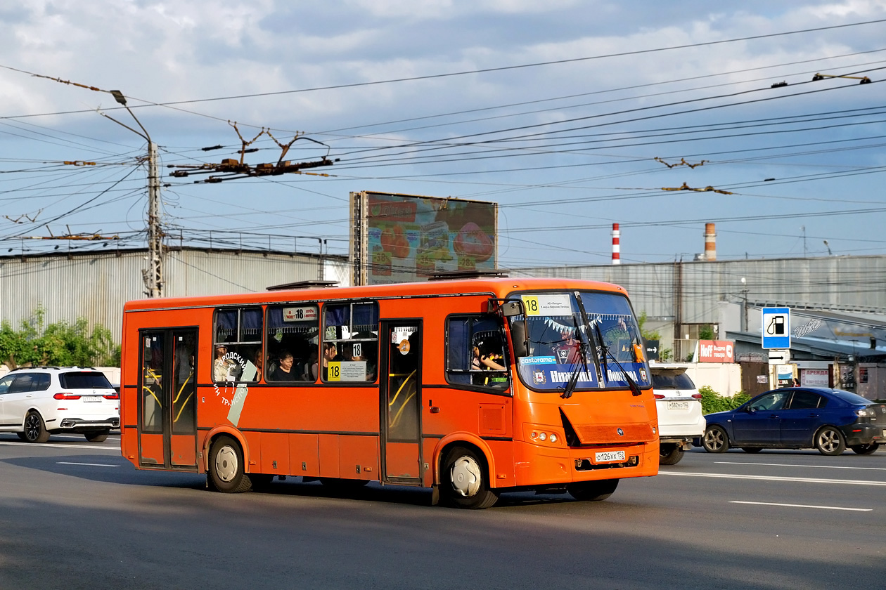 Нижегородская область, ПАЗ-320414-05 "Вектор" № О 126 ХХ 152