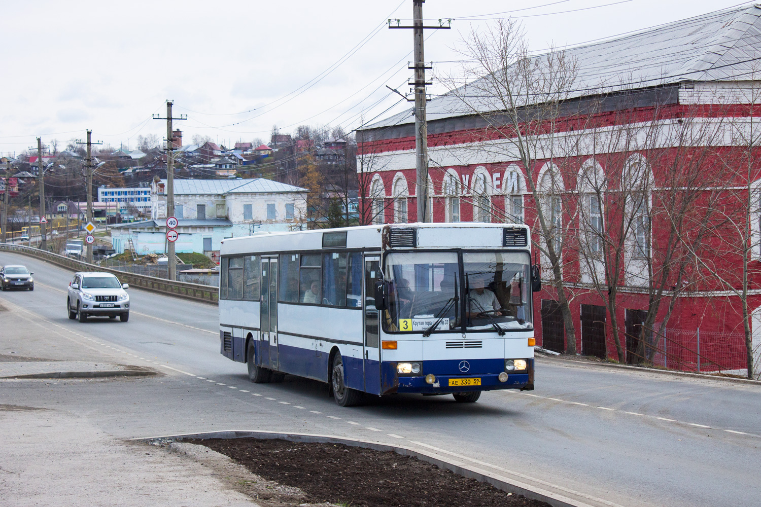 Пермский край, Mercedes-Benz O407 № АЕ 330 59