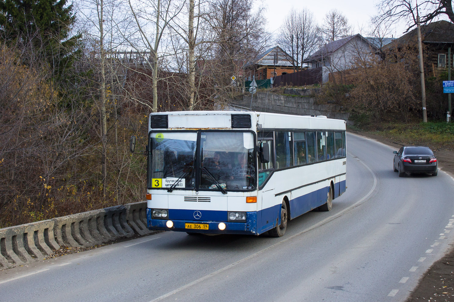 Пермский край, Mercedes-Benz O407 № АЕ 306 59