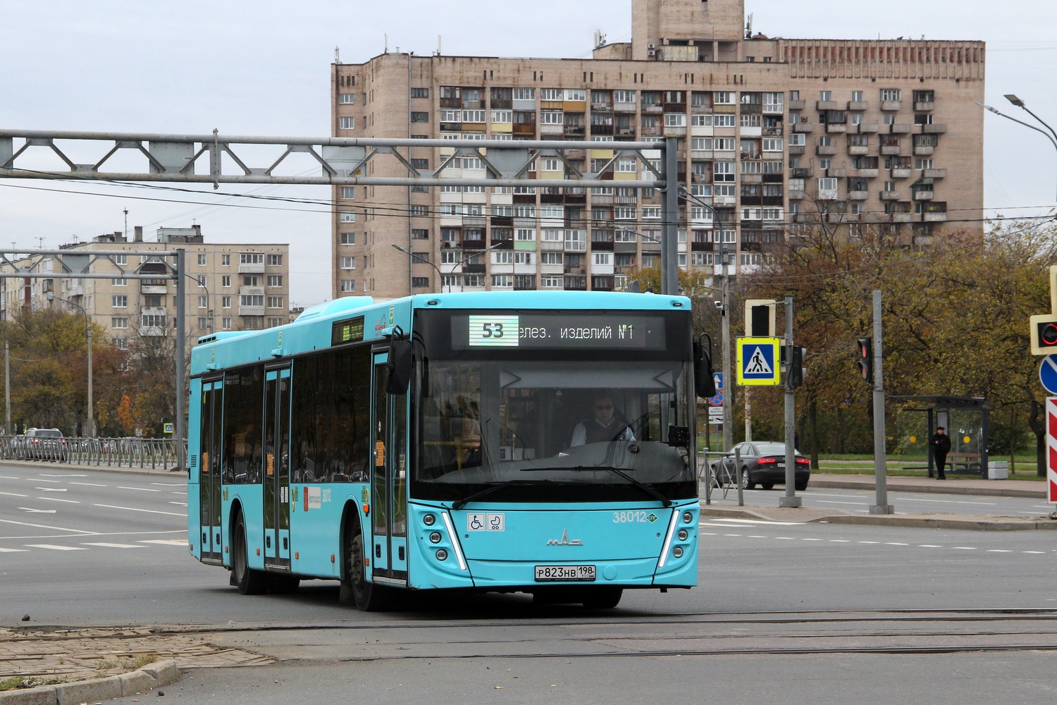 Санкт-Петербург, МАЗ-203.945 № 38012