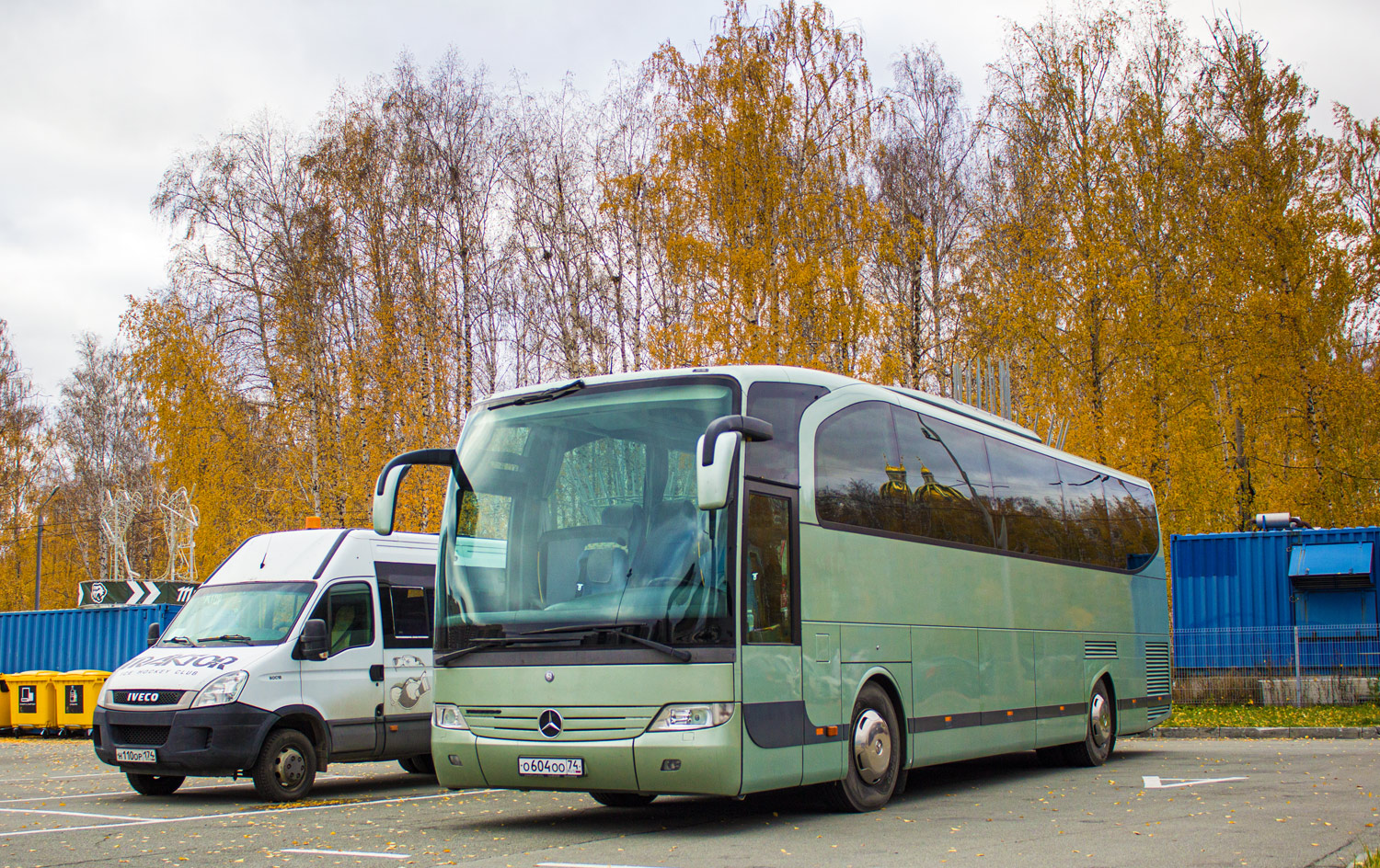 Челябинская область, Mercedes-Benz O580-15RHD Travego № О 604 ОО 74