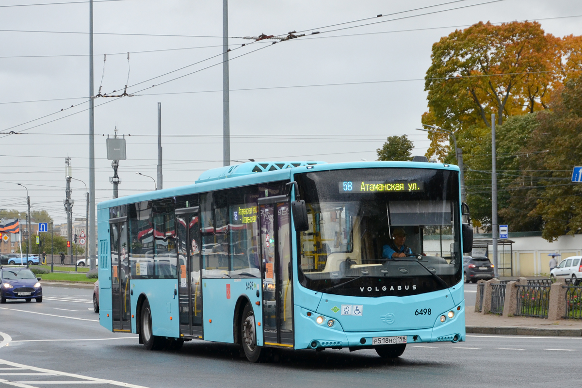 Санкт-Петербург, Volgabus-5270.G4 (LNG) № 6498