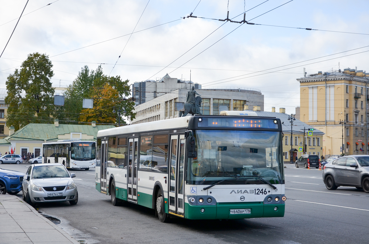 Санкт-Петербург, ЛиАЗ-5292.60 № 1246