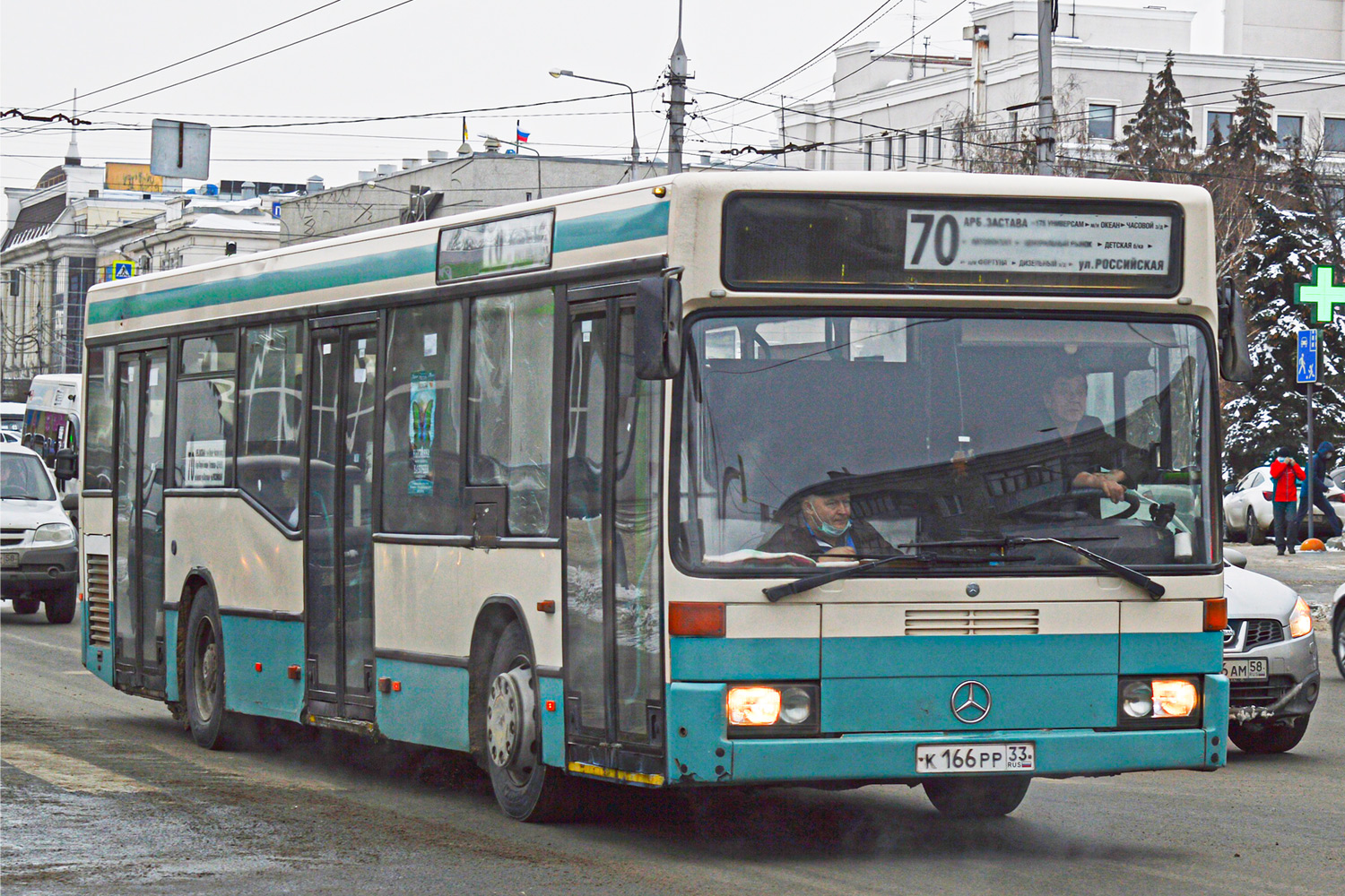 Пензенская область, Mercedes-Benz O405N2 № К 166 РР 33