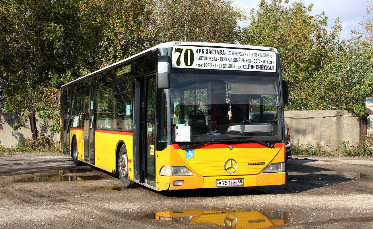 Пензенская область, Mercedes-Benz O530 Citaro № Р 751 НМ 58