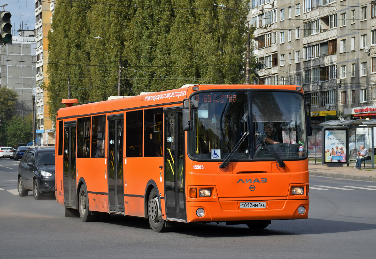 Нижегородская область, ЛиАЗ-5293.60 № 15505