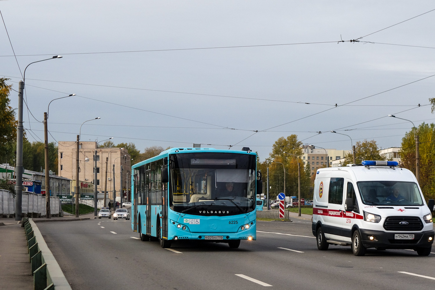 Санкт-Пецярбург, Volgabus-5270.G2 (LNG) № 6225