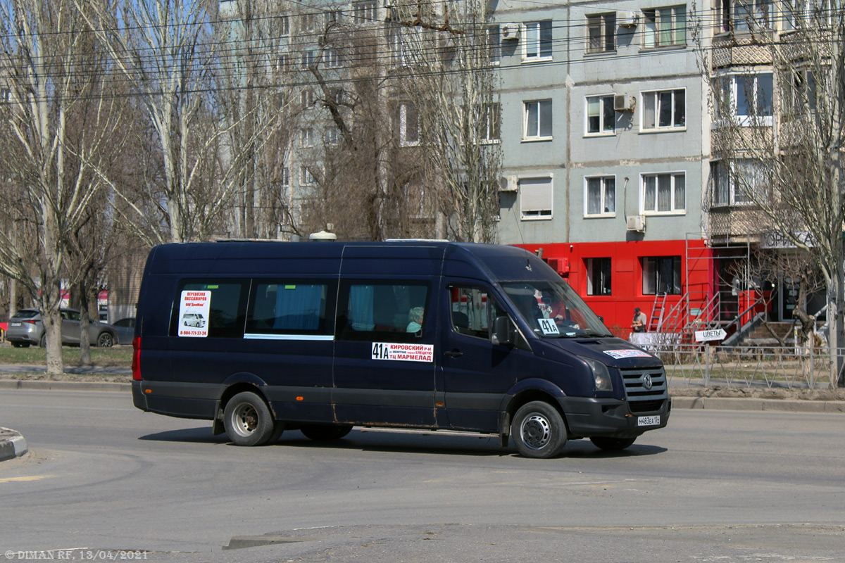 Волгоградская область, Volkswagen Crafter № М 483 ЕА 134