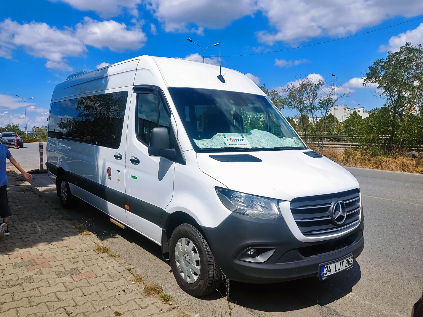 Турция, Mercedes-Benz Sprinter W907 № 34 LJT 362