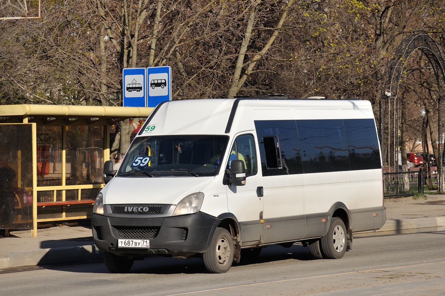 Тульская область, Нижегородец-2227UU (IVECO Daily) № Т 687 ВУ 71