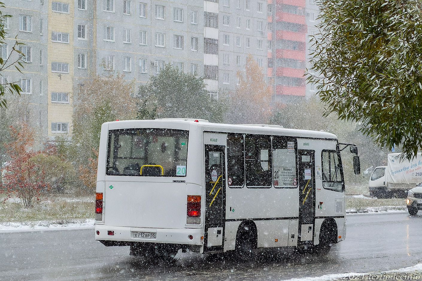 Омская область, ПАЗ-320302-12 № Х 712 ВР 55