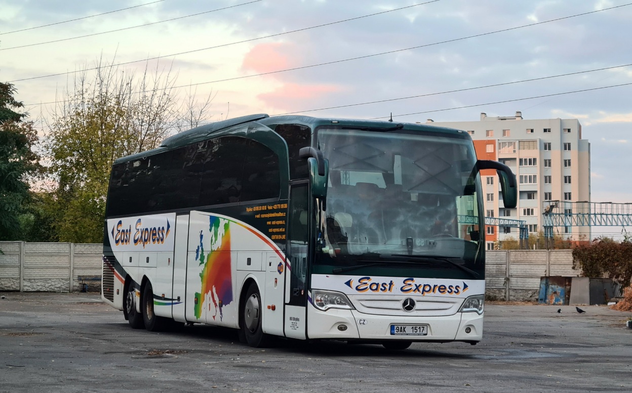 Чехия, Mercedes-Benz Travego II M Edition 1 16RHD № 9AK 1517