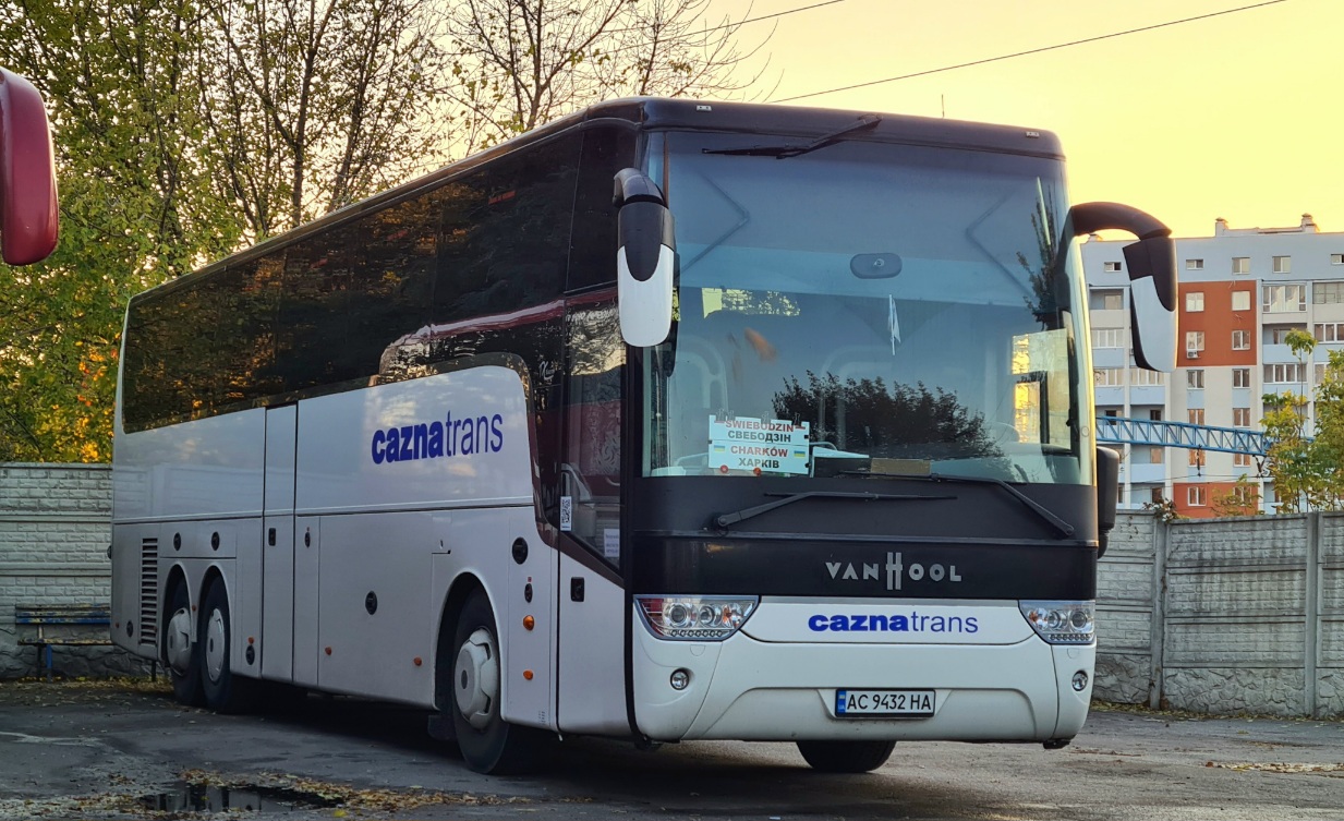 Волынская область, Van Hool TX16 Acron № AC 9432 HA