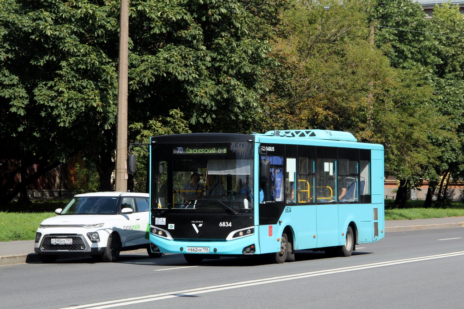 Санкт-Петербург, Volgabus-4298.G4 (LNG) № 6834